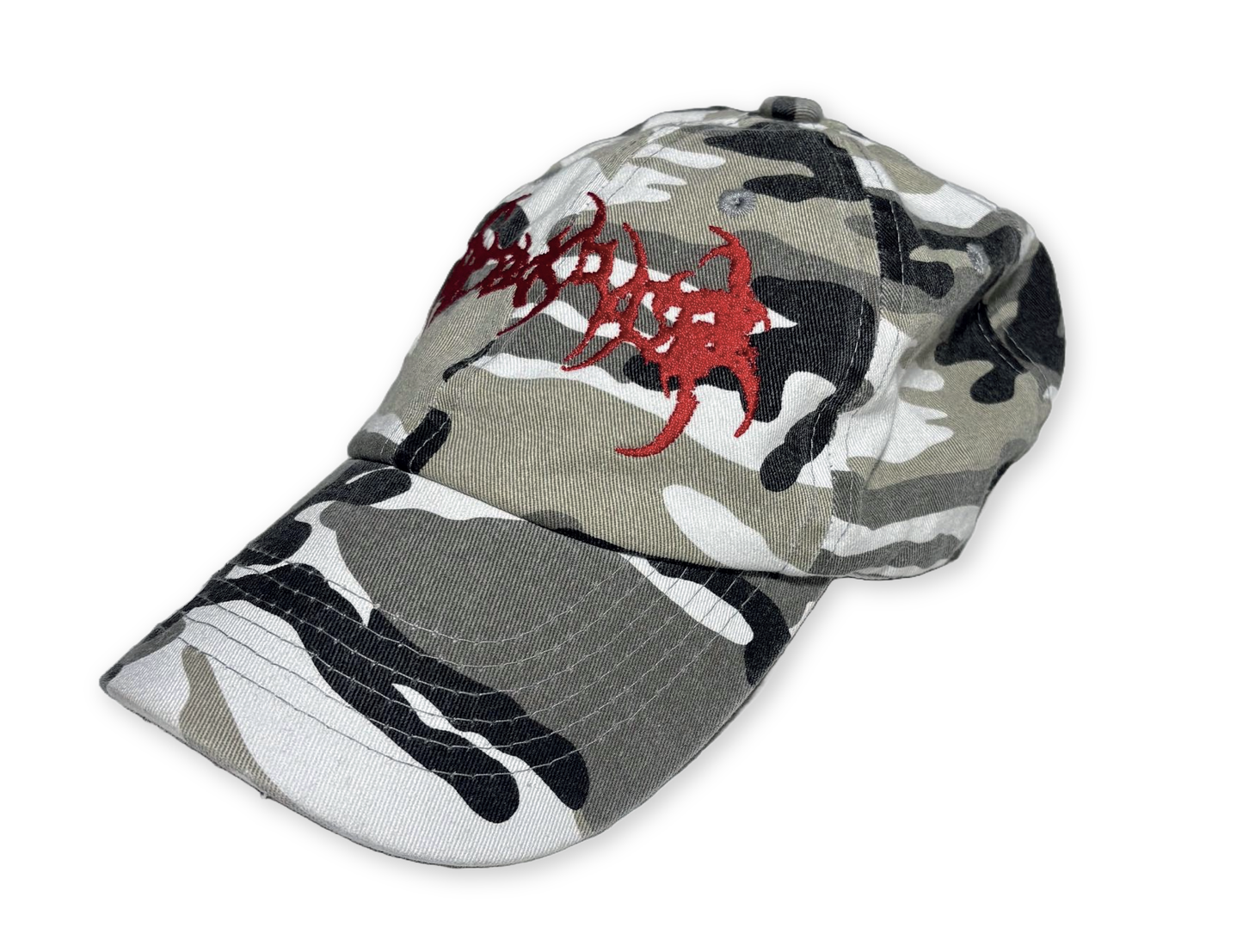 METAL LOGO ARCTIC CAMO CAP