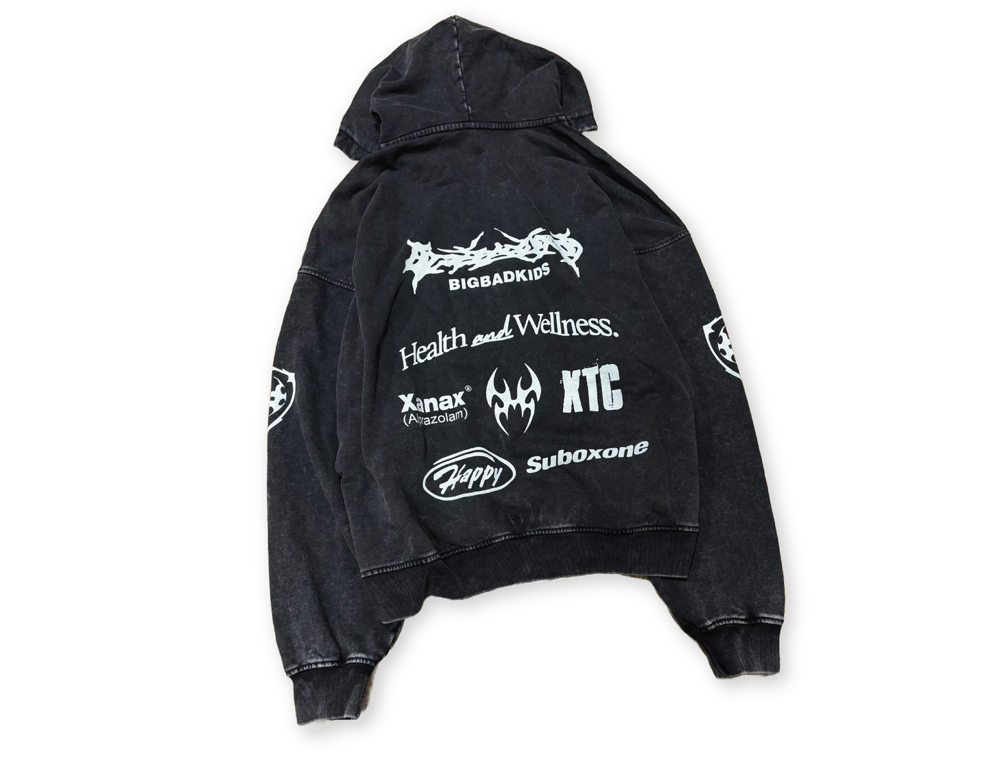 CROSS LOGO HOODIE