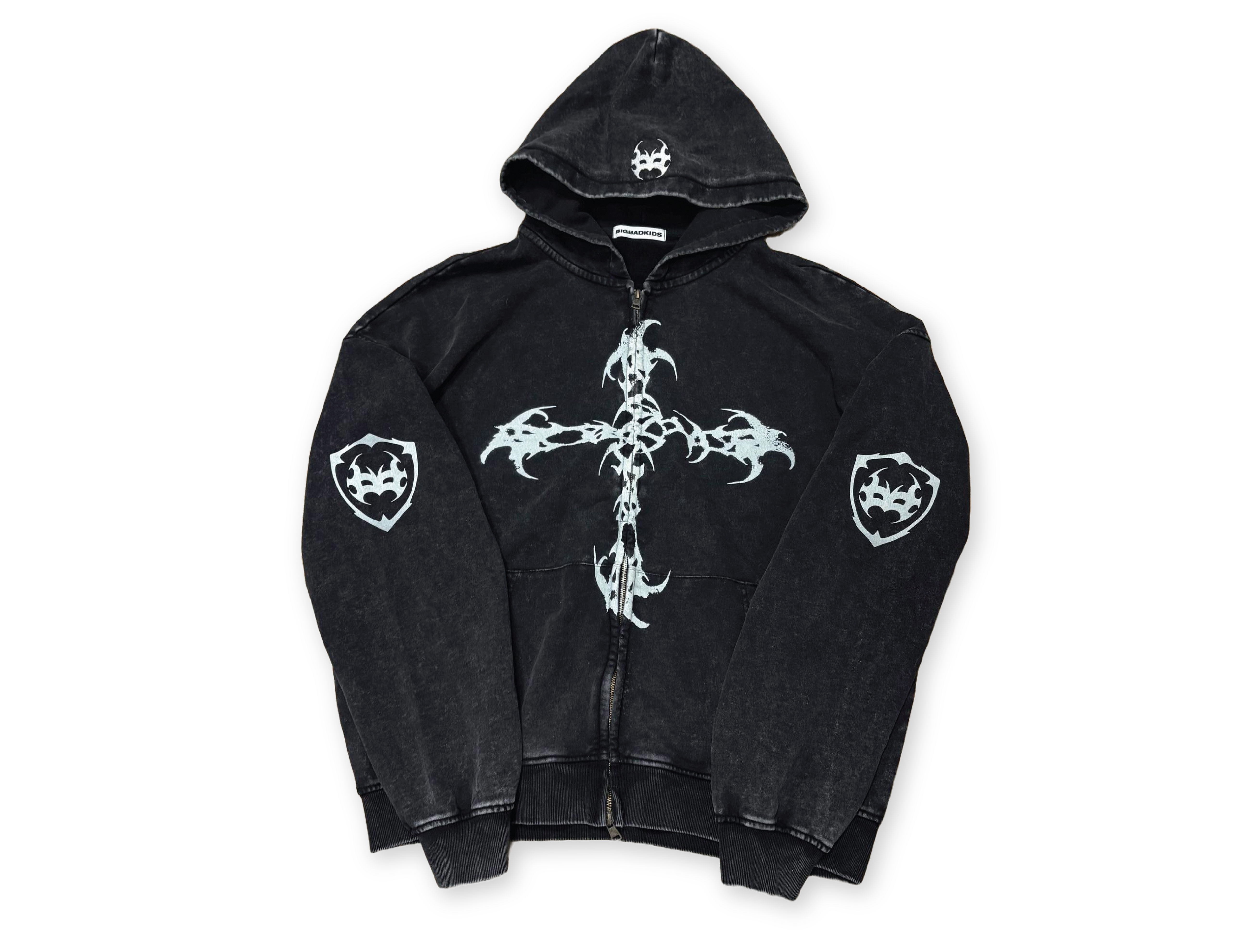 CROSS LOGO HOODIE – BIGBADKIDS