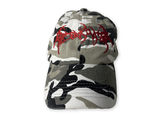 METAL LOGO ARCTIC CAMO CAP