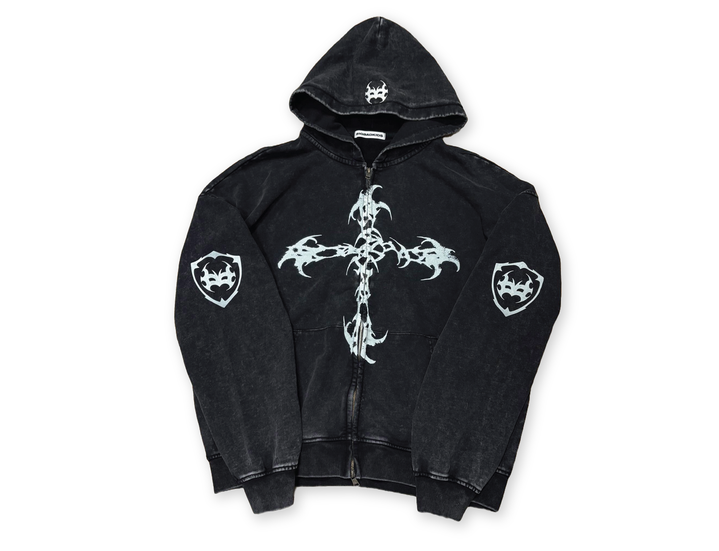 CROSS LOGO HOODIE